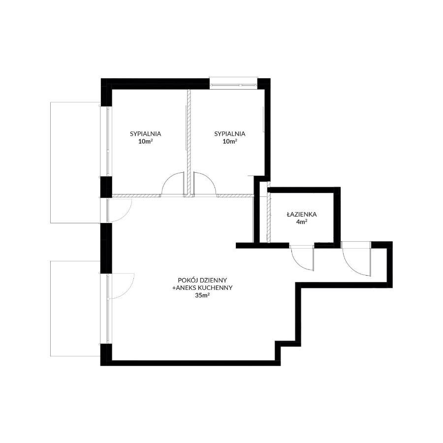 Apartament Pod Papugami W Porto Leba Exteriér fotografie